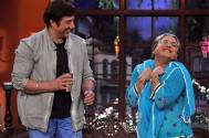 Sunny Deol with Daadi on Comedy Nights With Kapil