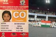 Sia Kapoor at 6th Karate- DoGojukai World Championship