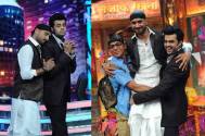 Harbhajan Singh, Manish Paul, Sunil Grover