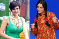 Mandira Bedi and Sunil Grover as Gutthi