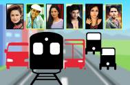 Last time when TV actors travelled by public transport 