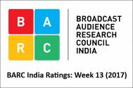 BARC India Ratings: Week 13 (2017)