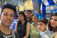 Family time for Sahil Anand