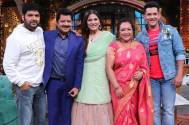 Udit Narayan and family on The Kapil Sharma Show
