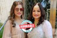 ADORABLE: Sisters Muskaan and Rishika Mihaani attend their brother Vishal’s marriage function