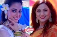 AWESOME! Aishwarya Sharma gives a pleasant surprise to Birthday girl Kishori Shahane, Check out 