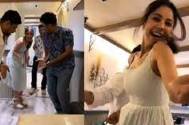 Shehnaaz Gill shows some cute moves on the Marathi song Zingaat