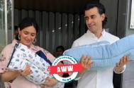 GAUTAM RODE WITH TWIN BABIES 