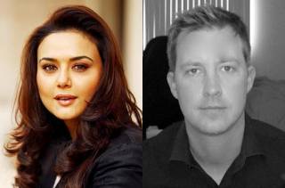 Preity Zinta and Gene Goodenough