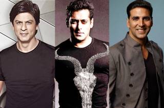 Shah Rukh Khan, Salman Khan & Akshay Kumar 