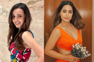 From Sanaya Irani to Hina Khan, check them out in sexy black outfits