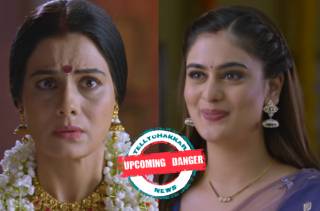 Shubh Laabh - Aapkey Ghar Mein: Upcoming Danger! Savita and Shreya get obstacles while reading the scriptures during the puja