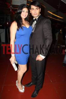 Vahbbiz Dorabjee and Vivian Dsena