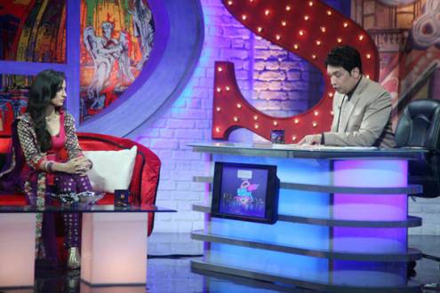 Sanaya Irani and Shekhar suman