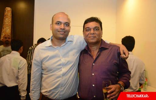 Ajit Thakur, General Manager, Life OK and producer B P Singh 