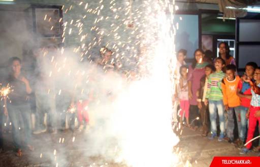 CID team celebrates Diwali with NGO kids