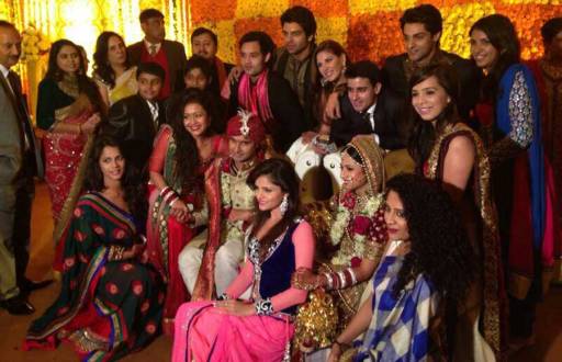 Wedding bliss for Ravi and Sargun
