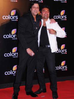 Arman Kohli with Ajaz Khan