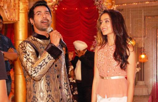 Shabbir Ahluwalia and Shraddha Kapoor