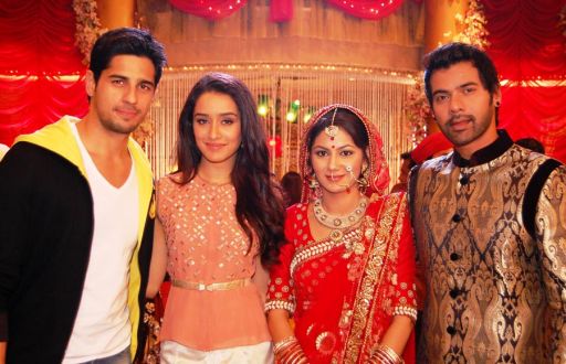 Sidharth Malhotra,Shraddha Kapoor,Sriti Jha and Shabbir Ahluwalia