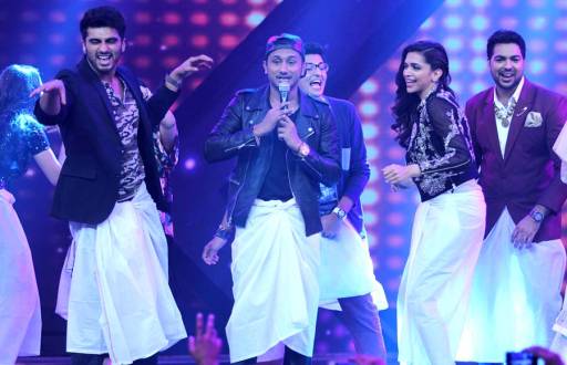 Deepika and Arjun promote Finding Fanny on India's Rawstar