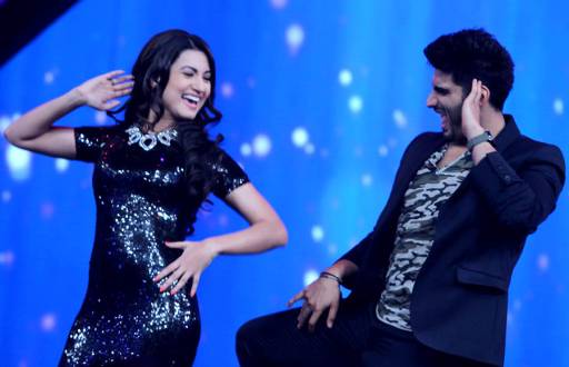 Arjun Kapoor and Gauhar Khan 
