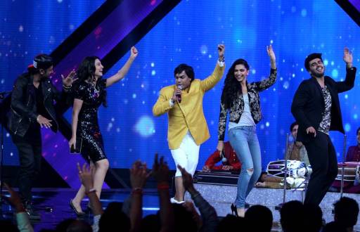 Gauhar Khan ,Deepika and Arjun Kapoor
