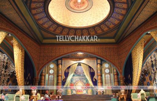 The opulent set of &TV's Razia Sultan
