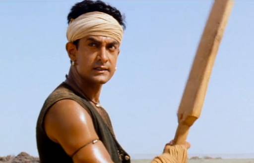 Aamir Khan as Bhuvan in Lagaan 