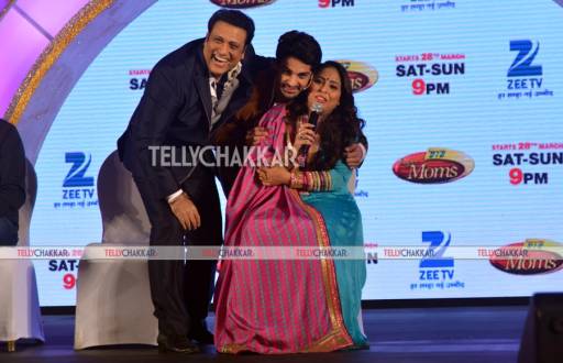 Govinda, Karan Wahi and Geeta Kapur