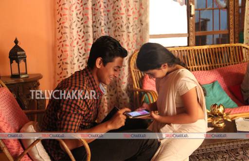 On the sets of &TV's Gangaa