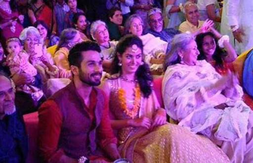 Shahid Kapoor and Meera Rajput