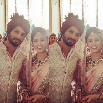 Shahid Kapoor and Meera Rajput