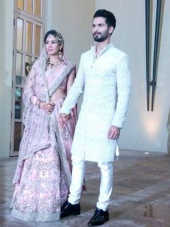 Shahid Kapoor and Meera Rajput