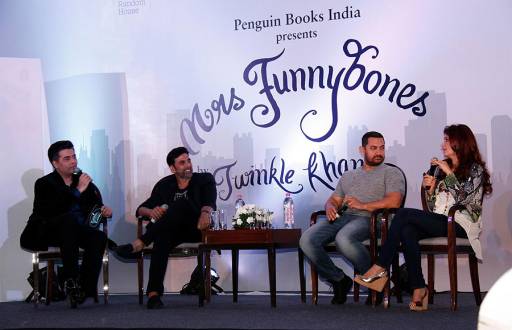 Karan Johar, Akshay Kumar, Aamir Khan and Twinkle Khanna