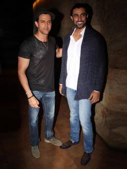Hrithik Roshan and Kunal Kapoor