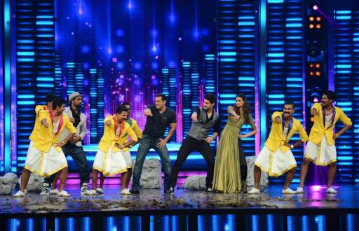 Remo Dsouza, Salman Khan, Sooraj Pancholi and Athiya Shetty