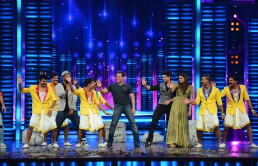 Remo Dsouza, Salman Khan, Sooraj Pancholi and Athiya Shetty