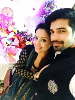 Adaa Khan and Vishal Singh