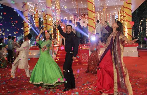 Salman-Sonam on the set of Swaragini and Sasural Simar Ka
