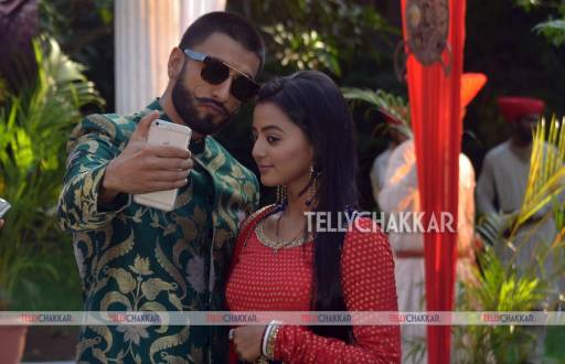 Ranveer Singh and Helly Shah