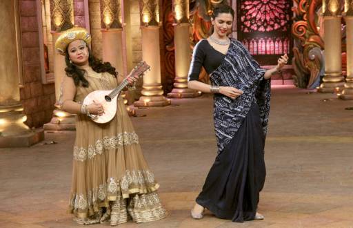 Bharti Singh and Deepika Padukone