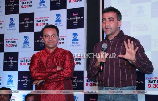 Pradeep Hejmadi (Zee TV Business Head) and Akash Chawla (Business Head of Essel Vision Productions Limited)