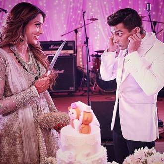 KSG and Bipasha ----- (Source: The Wedding Story)