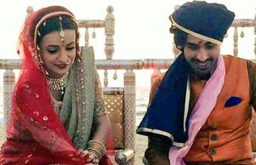 Sanaya Irani and Mohit Sehgal