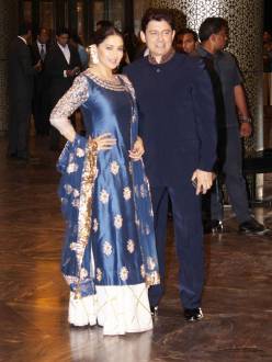 Madhuri Dixit with husband Dr Nene