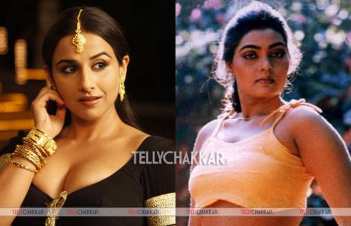 Vidya Balan as Silk Smitha