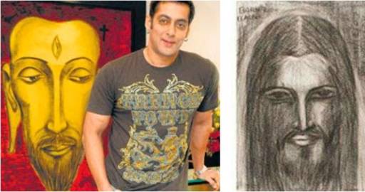 Salman's paintings