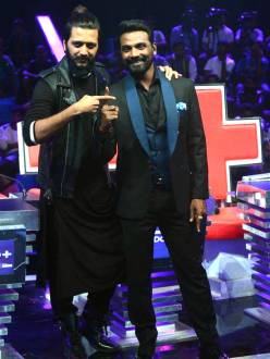 Riteish Deshmukh and super judge Remo D'souza