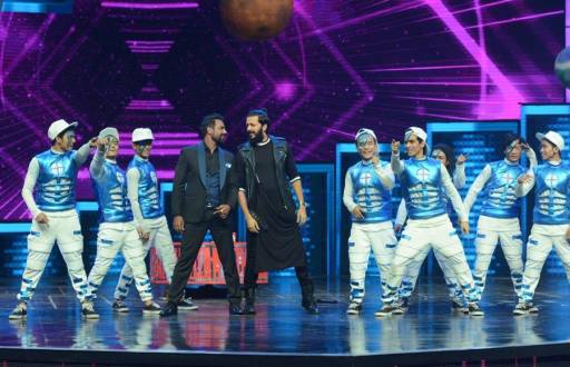 Riteish Deshmukh and super judge Remo D'souza